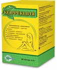 КОРРЕКЦИЯ КАПС. 0,4Г №80 (БАД) - Кшенский